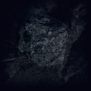 Blank Map of The Blue Gate