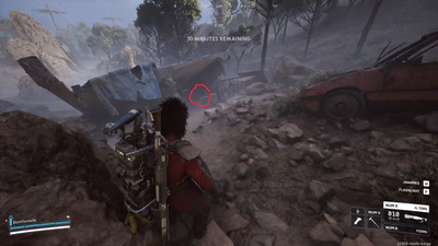 Location under bridge