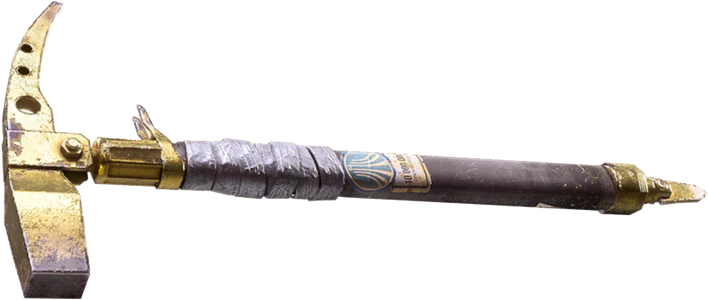 Image of the Gilded Pickaxe from the in-game inbox message