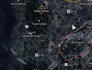 Communications device/Adorned Wreckage Location