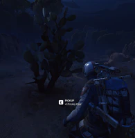 A Prickly Pear spawn as it appears during a Night Raid.