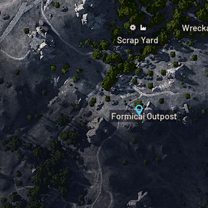 Formicai Outpost location.