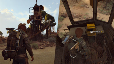 Resending log from a Raider Tower near Maintainence Hanger