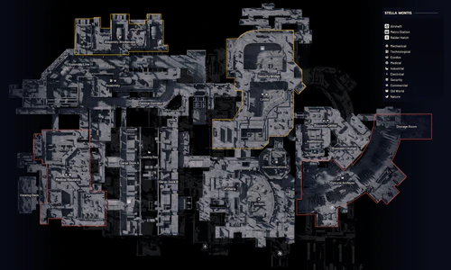 Lower level of Stella Montis