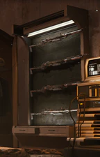 Level 3 Gun Shelf with 4 Ferros