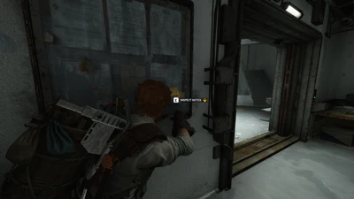 The numeric code on the third-floor