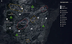 Locations for "A First Foothold" quest