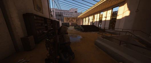 Inside the libray