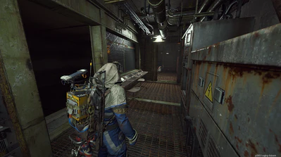 Interaction point to use the key in the Underground Tunnels