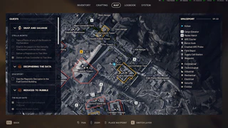 first location: Fuel Control building (south-west facing entrance)