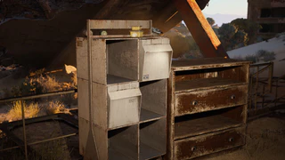 White Medical Drawer