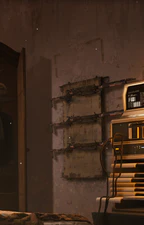 Level 1 Gun Shelf with 3 Ferros