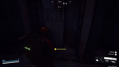 Search the container