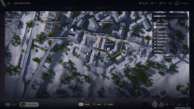 Eyes on the prize map