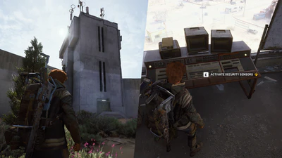 Activating the security sensors