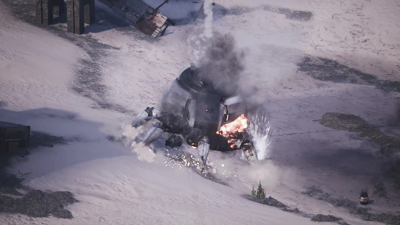 File:Damaged Bombardier shooting.jpg