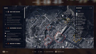 second location: Arrival Building, top floor