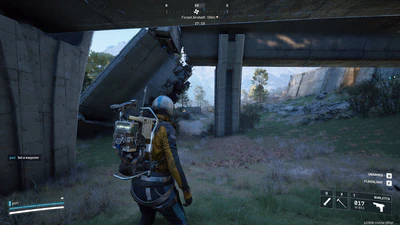 Take a picture of the Collapsed Highway