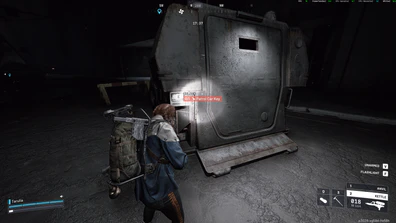 One of the locked cars